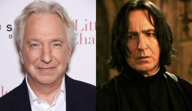 J.K. Rowling tuvo que adelantarle un dato crucial sobre el séptimo libro de Harry Potter a Alan Rickman para que interpretara a Snape. Foto: composición/AFP/HBO