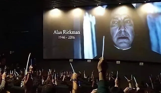 Alan Rickman falleció el 14 de enero de 2016. Foto: difusión/Warner Bros. Pictures