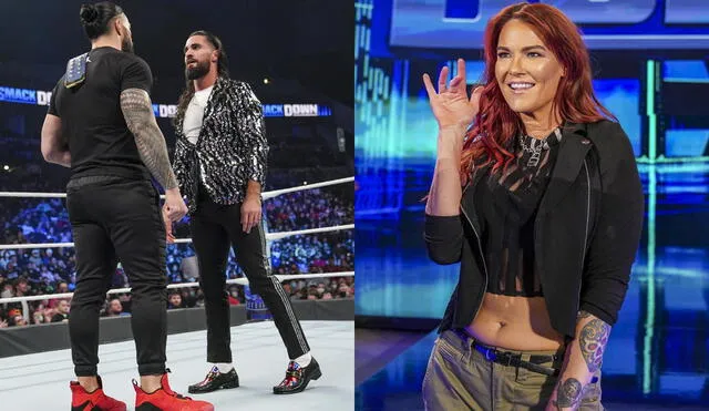 Seth Rollins, Roman Reigns, Charlotte y Lita fueron los protagonistas de WWE SmackDown. Foto: composición de WWE