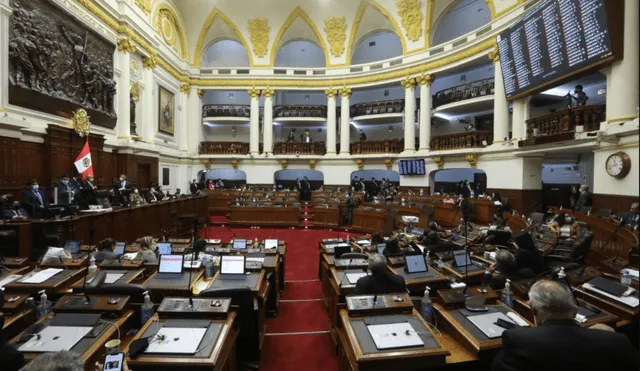 Pleno del Congreso de la República del Perú extendió plazo de convocatoria hasta el mes de febrero. Foto: Congreso