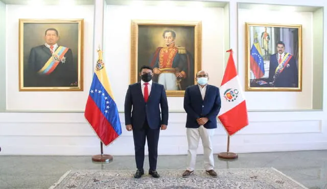 Venezuela y Perú han oficializado la normalización de sus relaciones diplomáticas. Foto: @RanderPena/Twitter