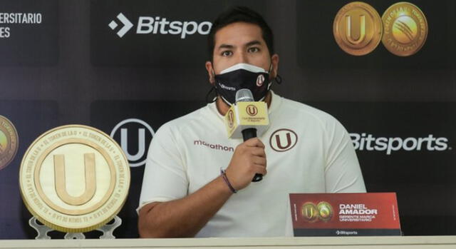 Daniel Amador llegó a la 'U' junto a la administración provisional de Jean Ferrari. Foto: Universitario de Deportes