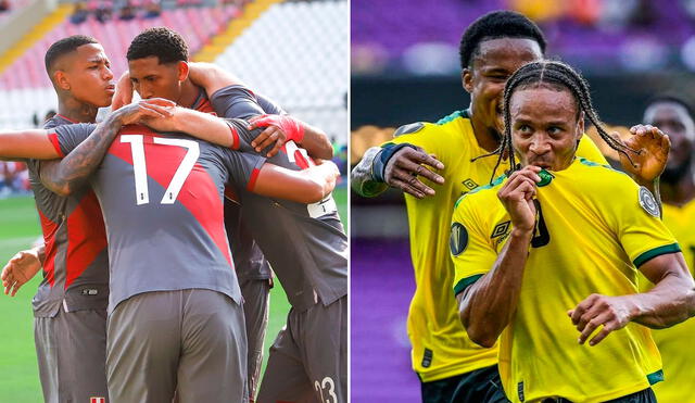 La selección peruana busca llegar en buenas condiciones al reinicio del proceso clasificatorio. Foto: Twitter/Selección Perú y Jamaica