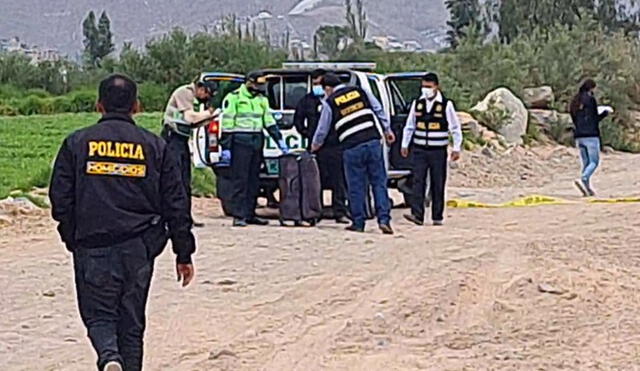 Cuerpo fue hallado por agricultores, quienes luego dieron aviso al Serenazgo y a la Policía. Foto: Captura Epa Noticias