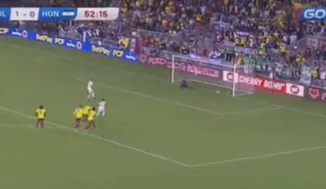 Colombia vs. Honduras EN VIVO amistoso internacional. Foto: captura
