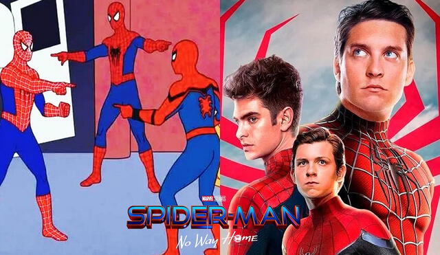 Spiderman: no way home confirmó el Spider-Verse con Tom Holland junto a Tobey Maguire y Andrew Garfield. Foto: composición/Marvel/Sony/Difusión