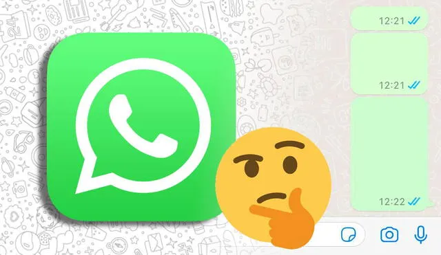 Este truco se ha hecho muy popular entre los usuarios de WhatsApp que desean 'trollear' a sus contactos con mensajes vacíos que los confunden. Foto: composición/La República