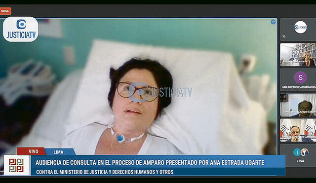 Luchadora. Ana Estrada padece de polimiositis desde los 12 años. Para ella  solo queda el tratamiento paliativo.