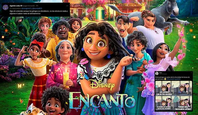 Encanto es una película animada de Disney que se inspira en la cultura de Colombia. Foto: composición/Disney/capturas de Twitter