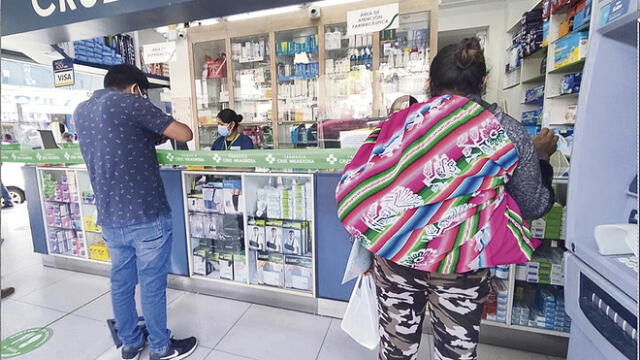 Problema. En farmacias de Arequipa y Tacna empieza a faltar paracetamol, medicamento clave para tratar malestares COVID-19. Foto: La República