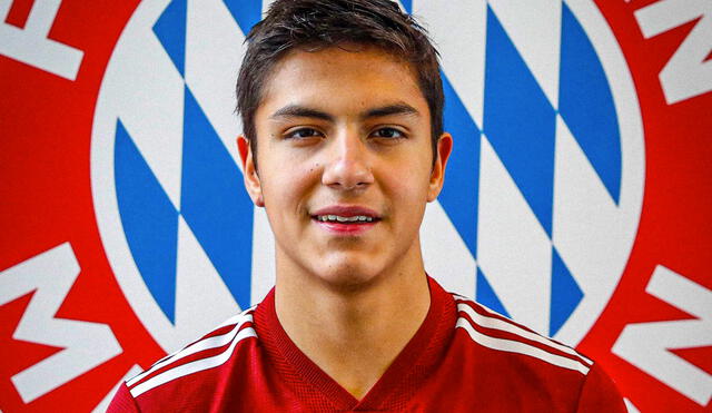 Matteo Pérez Winlöf empezará a entrenar con la sub-19 del Bayern Múnich. Foto: Bayern Múnich
