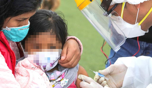 El Minsa explicó el protocolo que se empleará para la vacunación de los niños y niñas contra la COVID-19. Foto: Andina