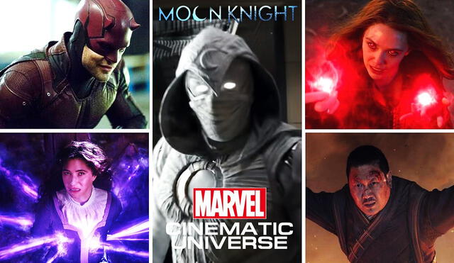 Moon Knight llegará a Disney Plus el 30 de marzo de 2022. Foto: composición/Marvel/Disney Plus/Netflix
