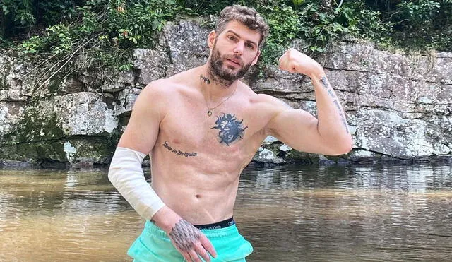 El exchico reality Greg Michel se enlazó con el programa Amor y fuego para hablar sobre las acusaciones que hizo en contra de Sebastián Lizarzaburu. Foto: Captura / Instagram