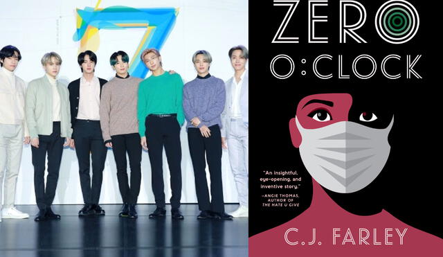 Zero O'Clock de C.J. Farley y cómo BTS inspiró la obra del escritor. Foto: composición La República / Hybe / Amazon