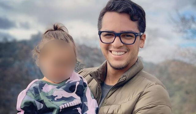 Juan Víctor y Andrea San Martín mantienen una dura batalla legal por la tenencia de su hija. Foto: Instagram