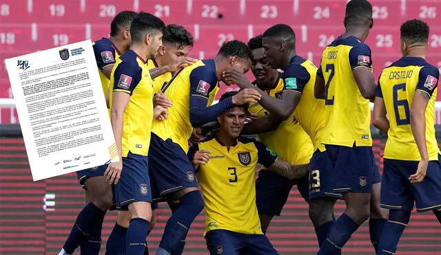 Ecuador está en zona de clasificación al Mundial Qatar 2022. Foto: Composición FEF/EFE.