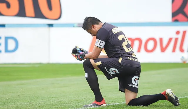 Michael Sotillo llevó la cinta de capitán en Deportivo Binacional. Foto: Liga 1