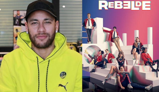 Neymar Jr. dejó en claro que fue parte de la generación Rebelde y ello lo confirmó en sus redes sociales. Foto: composición/Instagram