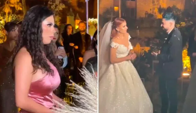 Lizbeth Rodríguez jugó pesada broma a los invitados de un matrimonio en México. Foto: captura TV y Novelas/Instagram.