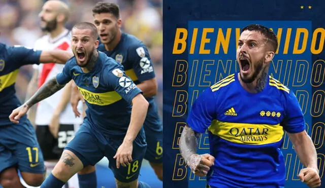 Darío Benedetto jugó en Boca Juniors desde 2016 hasta 2019. Foto: composición EFE/Boca Juniors