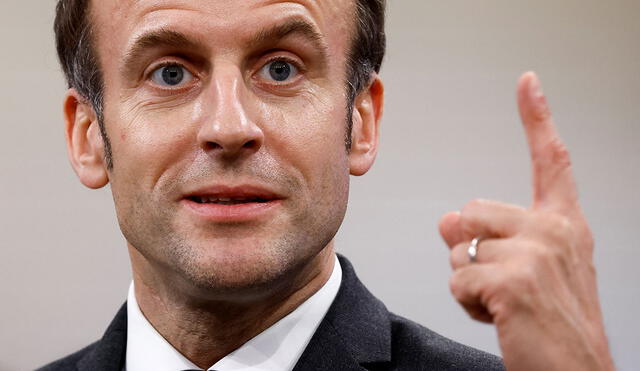 Emmanuel Macron continúa liderando cómodamente los sondeos con un 25% de respaldo. Foto: EFE