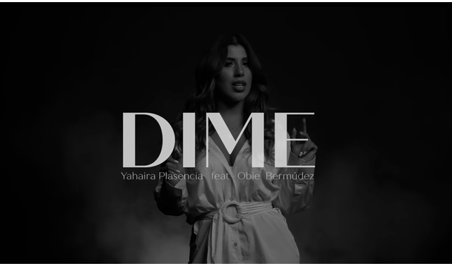 Yahaira Plasencia lanzó romántica versión para su tema "Dime" junto a Odie Bermúdez. Imagen: YouTube