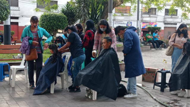Campaña de recolección de cabello continúa en Tacna. Foto: La República