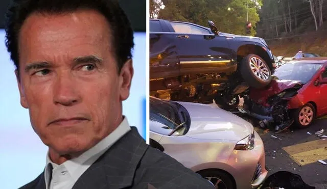 Arnold Schwarzenegger resultó ileso del accidente automovilístico. Foto: composición LR/Twitter