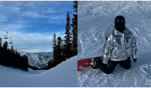 Kendall Jenner disfruta de sus vacaciones en las montañas de Aspen. Foto: Instagram