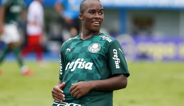Endrick llegó al Palmeiras a los 10 años tras un breve paso por el Sao Pablo. Foto: Palmeiras