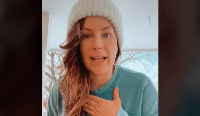 La fecha de nacimiento que aparecía en el registro del hijo de Emily Vondrachek no coincidía con la de la compañía de seguros. Foto: captura de TikTok