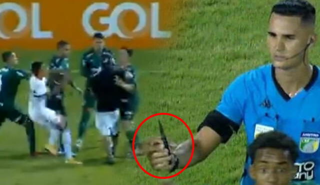 Sao Paulo vs. Palmeiras terminó en incidente con un hincha. Foto: captura