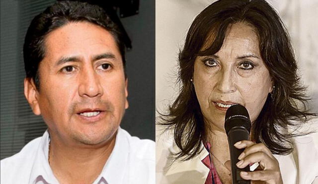 El secretario de Perú Libre cuestionó la postura de la vicepresidenta Dina Boluarte. Foto: composición/La República