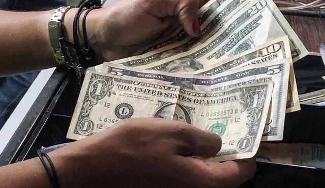 Conoce cuál es el precio del dólar en Perú hoy, 24 de enero. Foto: AFP