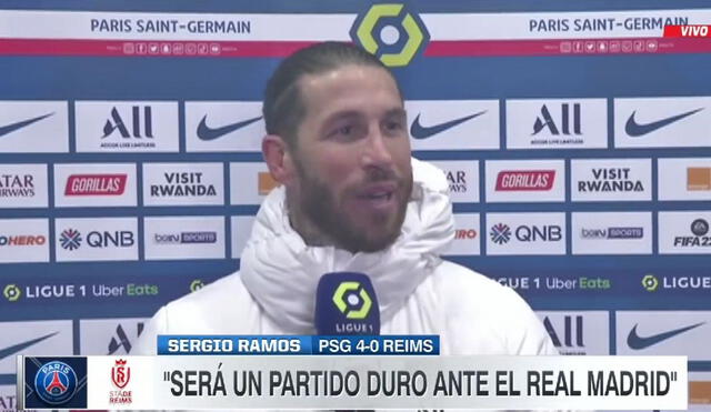 Sergio Ramos jugó en el Real Madrid hasta mediados del 2021. Foto: ESPN.