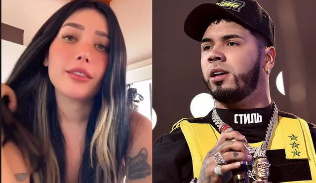 Brenda Zambrano afirmó que comenzó a seguir a Anuel AA desde que este estaba en la cárcel. Foto: Brenda Zambrano/Anuel AA/Instagram