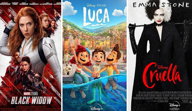 Los streamers analizados para hacer el ranking fueron Disney, Hulu, Prime Video, Apple TV+ y Netflix. Foto: composición/Marvel Studios/Pixar/Disney