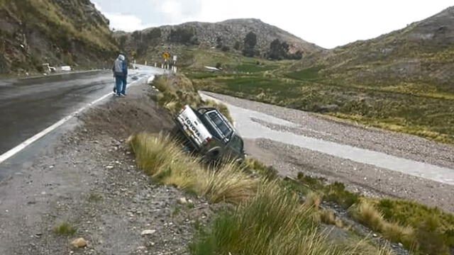 Accidente en Camaná.  Camionetas chocaron  en Ocoña. Foto; Cortesía