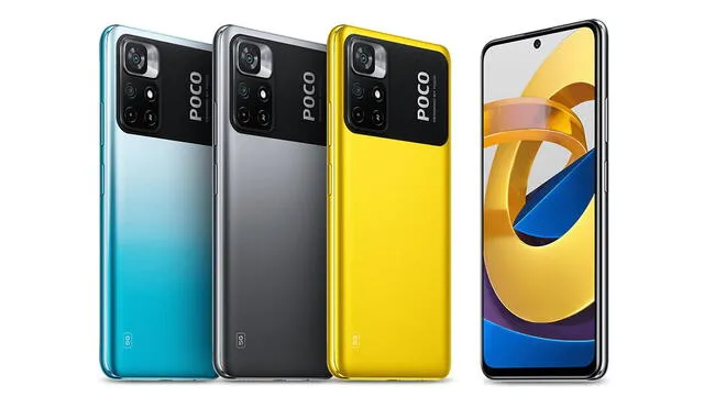 Poco Yellow, Power Black y Cool Blue son los colores del teléfono. Foto: POCO