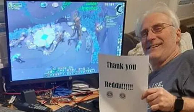 El hombre agradeció a Reddit, ya que gracias al post viral recuperó su cuenta. Foto: Reddit