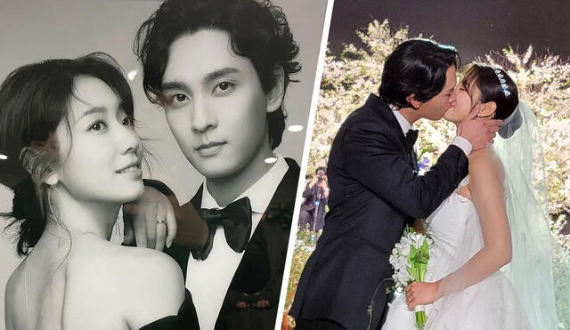 Park Shin Hye (31) y Choi Tae Joon (30) vivieron una romántica ceremonia de bodas. Foto: invitados/vía Instagram