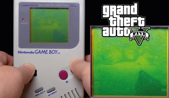 Increíblemente, el último juego de GTA ha logrado correrse en una consola lanzada hace más de 30 años. Foto: composición LR/ captura YouTube