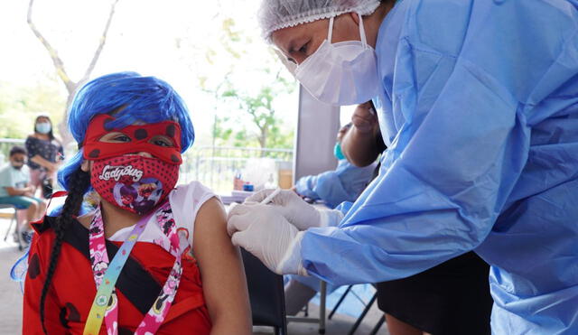 Minsa inició vacunación a niños y niñas. Foto: Minsa