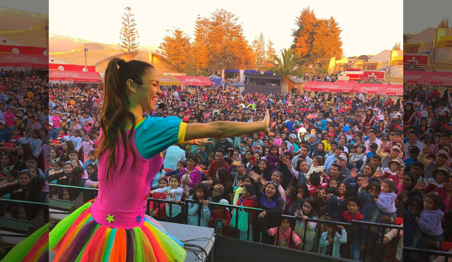 Paloma Fiuza regresa a los escenarios con show infantil. Foto: Instagram.
