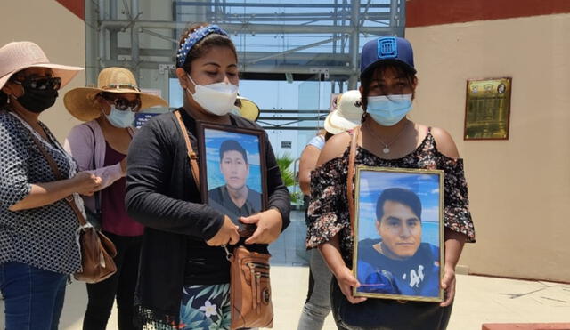 Esposas de pescadores desaparecidos piden que no cese búsqueda. Foto: Prensa Regional