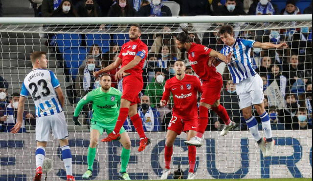 Atlético de Madrid fue eliminado en la Copa del Rey por Real Sociedad. Foto: EFE