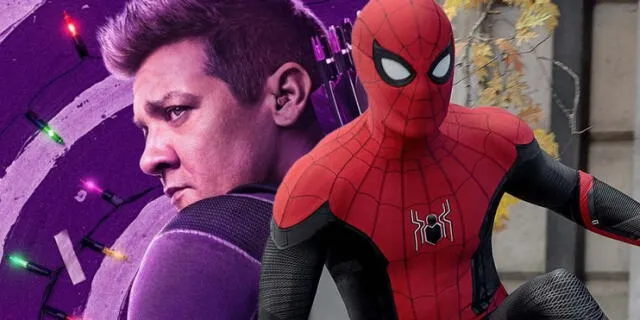 Hawkeye y Spider-Man: no way home ocurrirían en la misma línea de tiempo. Foto: composición/Marvel Studios/Disney plus