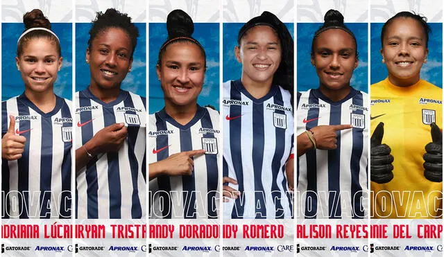 Alianza Lima intentará ganar el bicampeonato en el torneo femenino. Foto: composición/Alianza Lima femenino