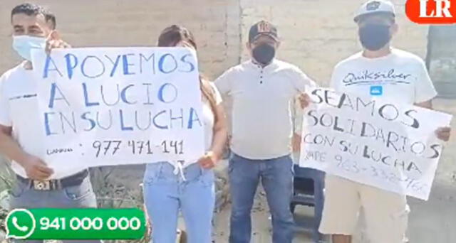 Familiares piden apoyo para poder salvar la vida del hombre. Foto: captura de URPI-LR